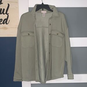 if it were me Sage Green Jacket